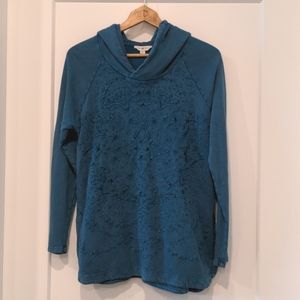 Lucky Brand Embroidered Hoodie